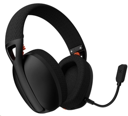 CANYON bezdrátový herní headset EGO GH-13, 2,4Ghz, BT 5.2, USB-C, prostorový zvuk 7.1, 40mm měniče, černý
