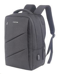 CANYON BPE-5 batoh pro 15.6" ntb, šedý