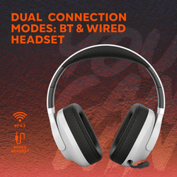 CANYON headset EGO GH-15 2in1 BT White
