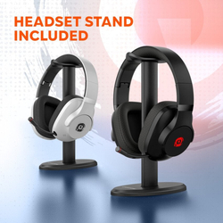 CANYON headset EGO GH-16 3in1 2.4Ghz+BT Black
