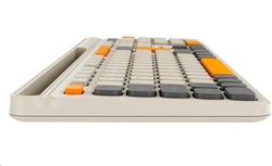CANYON HSET-W5 bezdrátový SET CS klávesnice + optická myš, 2,4 Ghz, 105 kláves, béžový