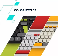 CANYON HSET-W5 bezdrátový SET CS klávesnice + optická myš, 2,4 Ghz, 105 kláves, béžový