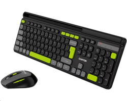 CANYON HSET-W5 bezdrátový SET CS klávesnice + optická myš