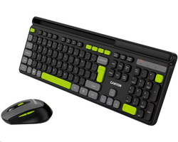 CANYON HSET-W5 bezdrátový SET CS klávesnice + optická myš
