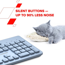 CANYON keyboard HKB-W01 CS AAA Wireless Beige
