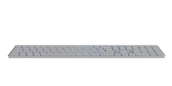 CANYON keyboard HKB-W11 EN/CS RGB Dual Mode Wireless Grey
