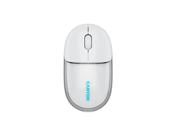CANYON mouse OnClick 24 BT/ Wireless Transparent/White