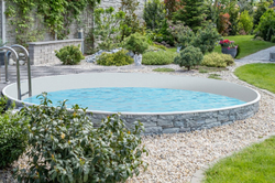 CF Bazénová fólie Grey pro bazén o 4,6 m x 1,2 m