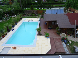 CF Bazénový set CF Block De Luxe 8 x 4 x 1,5 m