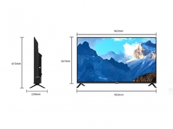 CHiQ U43G7LX TV 43", UHD, smart, Android, Dolby Vision, Frameless