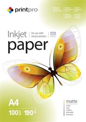 ColorWay PrintPro fotopapír matný 190g/m2, A4/ 100 listů