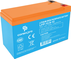 Conexpro baterie LiFePO4, 12.8V, 12Ah, Smart BMS