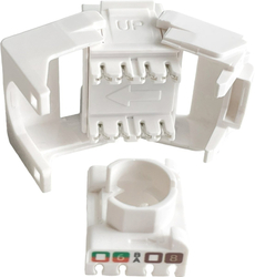 Conexpro beznástrojový keystone UTP, CAT6, bílý