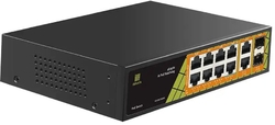 Conexpro GNT-P1012G6, PoE switch, 10x LAN, 8x PoE, 2x SFP