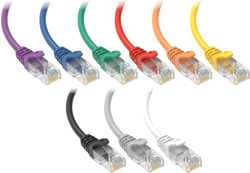 Conexpro patch kabel UTP, CAT6, 2m, černý