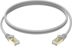 Conexpro slim patch kabel STP, CAT6A, 0.25m, šedý