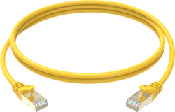Conexpro slim patch kabel STP, CAT6A, 1m, žlutý