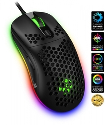 CONNECT IT Battle Air 2 profesionální optická herní myš + SW, 12800 DPI, černá