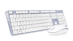 Connect IT CKM-7510-CS COMBO bezdrátový set klávesnice a myši, bílá
