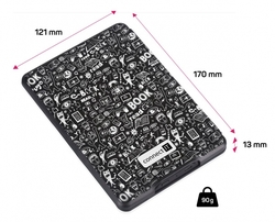 Connect IT Doodle pouzdro pro Amazon Kindle Paperwhite 4 (2018), černé