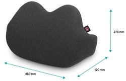 CONNECT IT FOR HEALTH BetaPro Anatomická bederní opěrka na židli, ŠEDÁ