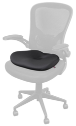 CONNECT IT FOR HEALTH BetaPro Anatomický polštář na židli, ŠEDÝ