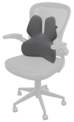 CONNECT IT FOR HEALTH GamaPro Anatomická bederní opěrka na židli, ŠEDÁ