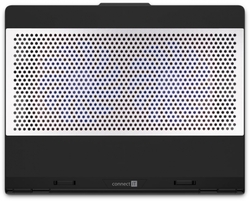 CONNECT IT FrostBlast chladicí podložka pod notebook s modrým podsvícením