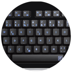 CONNECT IT klávesnice CI-45, LED podsvícená, USB, CZ+SK