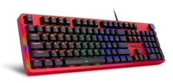 CONNECT IT Mechanická klávesnice NEO2 + CZ + SK layout Černo-Červená