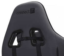 Connect IT Monaco Pro herní židle šedo černá