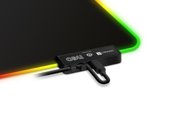 Connect IT NEO RGB podsvícená podložka pod myš a klávesnici, vel. L