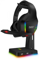 CONNECT IT NEO Stand-It RGB stojánek na sluchátka + USB hub