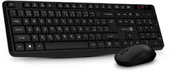 CONNECT IT OfficeBase Wireless Combo bezdrátová černá klávesnice + myš