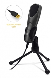 Connect IT YouMic mikrofon USB, antracit