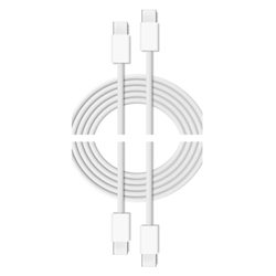 Cubenest Braided cable USB-C 2-pack White