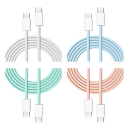 Cubenest Braided cable USB-C 4-pack Mixed colors