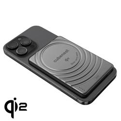 Cubenest Qi2 Magnetická bezdrátová powerbanka SlimDual 5000 mAh SQ1B3D - černá