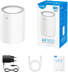 Cudy M1800 Wi-Fi 6 Mesh System, 1 pack