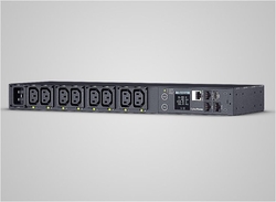 CyberPower Rack PDU, Switched, 1U, 16A, (8)C13, IEC-320 C20