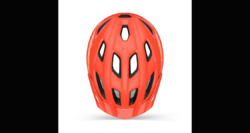 Cyklistická helma MET CRACKERJACK scarlet red - 52/57