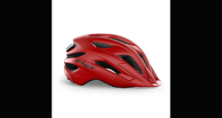 Cyklistická helma MET CROSSOVER červená - 52/59