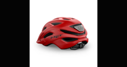 Cyklistická helma MET CROSSOVER červená - 52/59