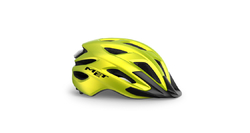 Cyklistická helma MET CROSSOVER lime žlutá metalická - 52/59