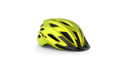 Cyklistická helma MET CROSSOVER lime žlutá metalická - 52/59
