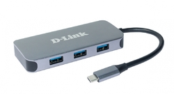 D-Link 6-in-1 USB-C Hub with HDMI/Gigbait Ethernet/Power Delivery (DUB-2335)