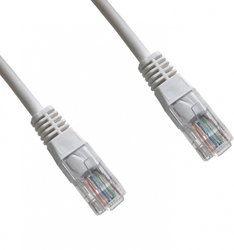 DATACOM Patch cord UTP CAT6 0,5m bílý