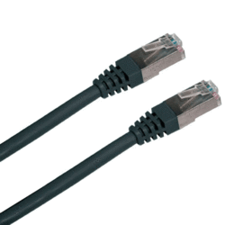 DATACOM Patch cord FTP CAT5E 2m černý