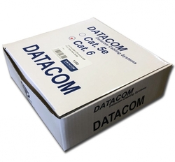 DATACOM UTP drát CAT6 PVC,Eca 50m šedý