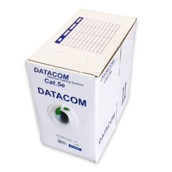 DATACOM UTP lanko CAT5E  PVC  305m box zelený